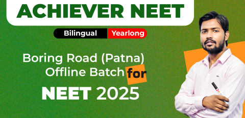 Achiever Yearlong Boring Road (Patna) Offline Bilingual Batch NEET 2025 image