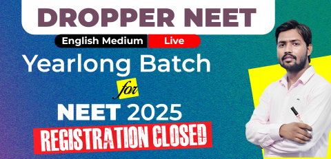 Dropper Yearlong English Batch NEET 2025 image