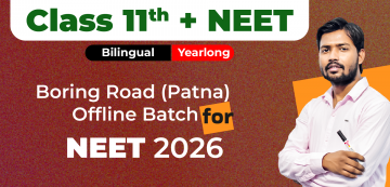 Class 11th Yearlong Boring Road (Patna) Offline Bilingual Batch NEET 2026 image