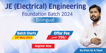JE (Electrical) Engineering Foundation Batch 2024 image