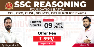 SSC Reasoning Foundation Batch 2024 image