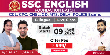 SSC English Foundation Batch 2024 image
